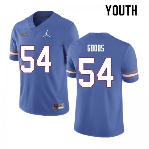 Youth Florida Gators #54 Lamar Goods NCAA Nike Blue Authentic Stitched College Football Jersey ZZI5762OY